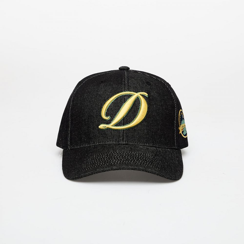 Šiltovka DIME Cursive D Full Fit Cap Black Denim Universal