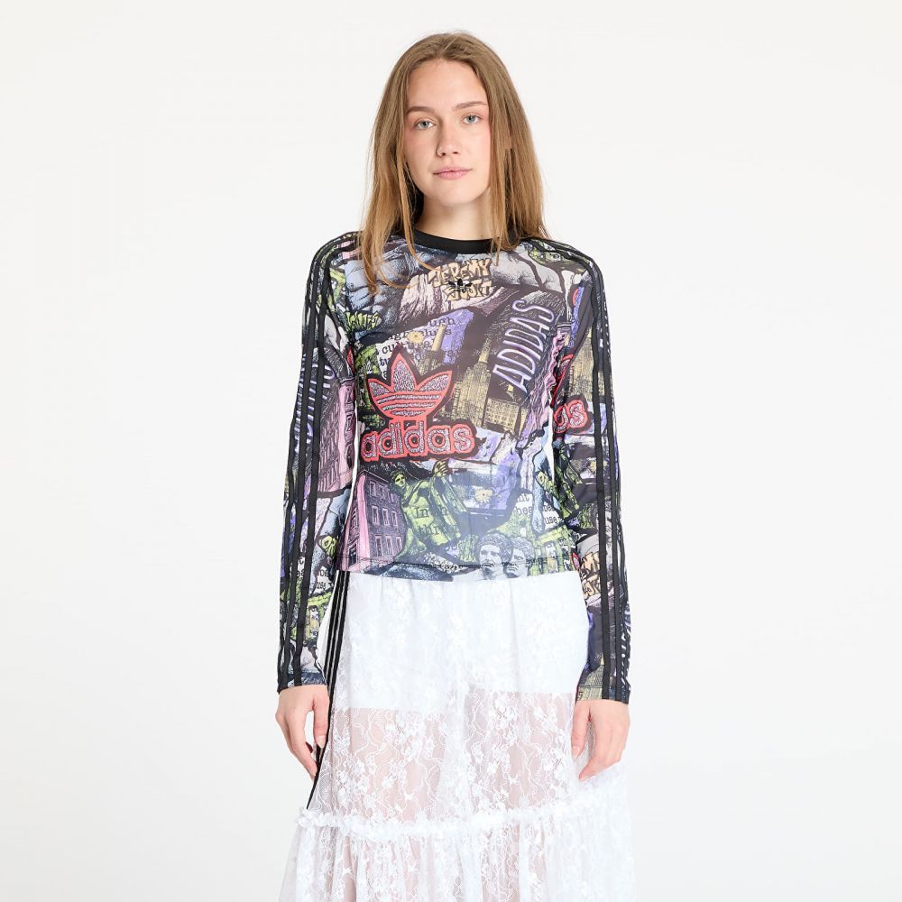 Tričko adidas x Jeremy Scott AOP Power Mesh T-Shirt Multicolor XS