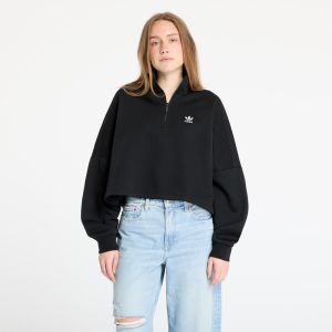 Mikina adidas Essentials 1/2 Zip Fleece Sweatshirt Black S
