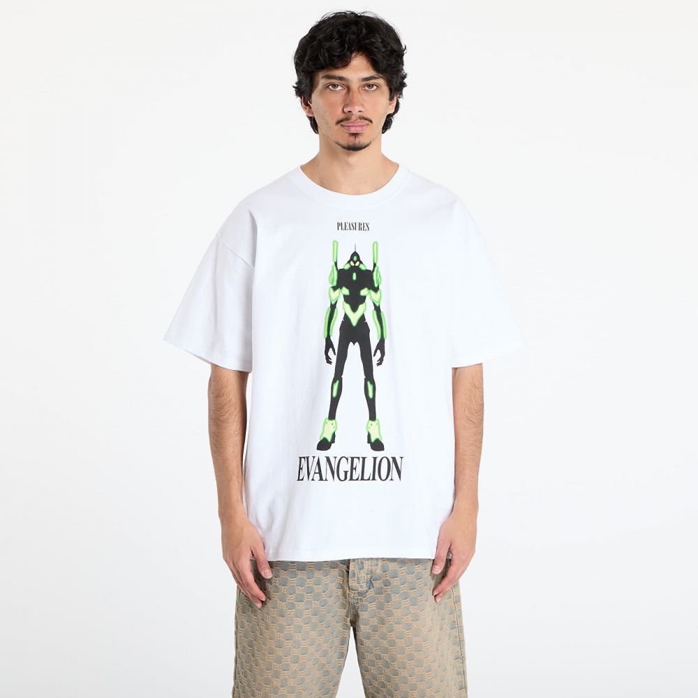 Tričko PLEASURES Eva 1 T-Shirt White L