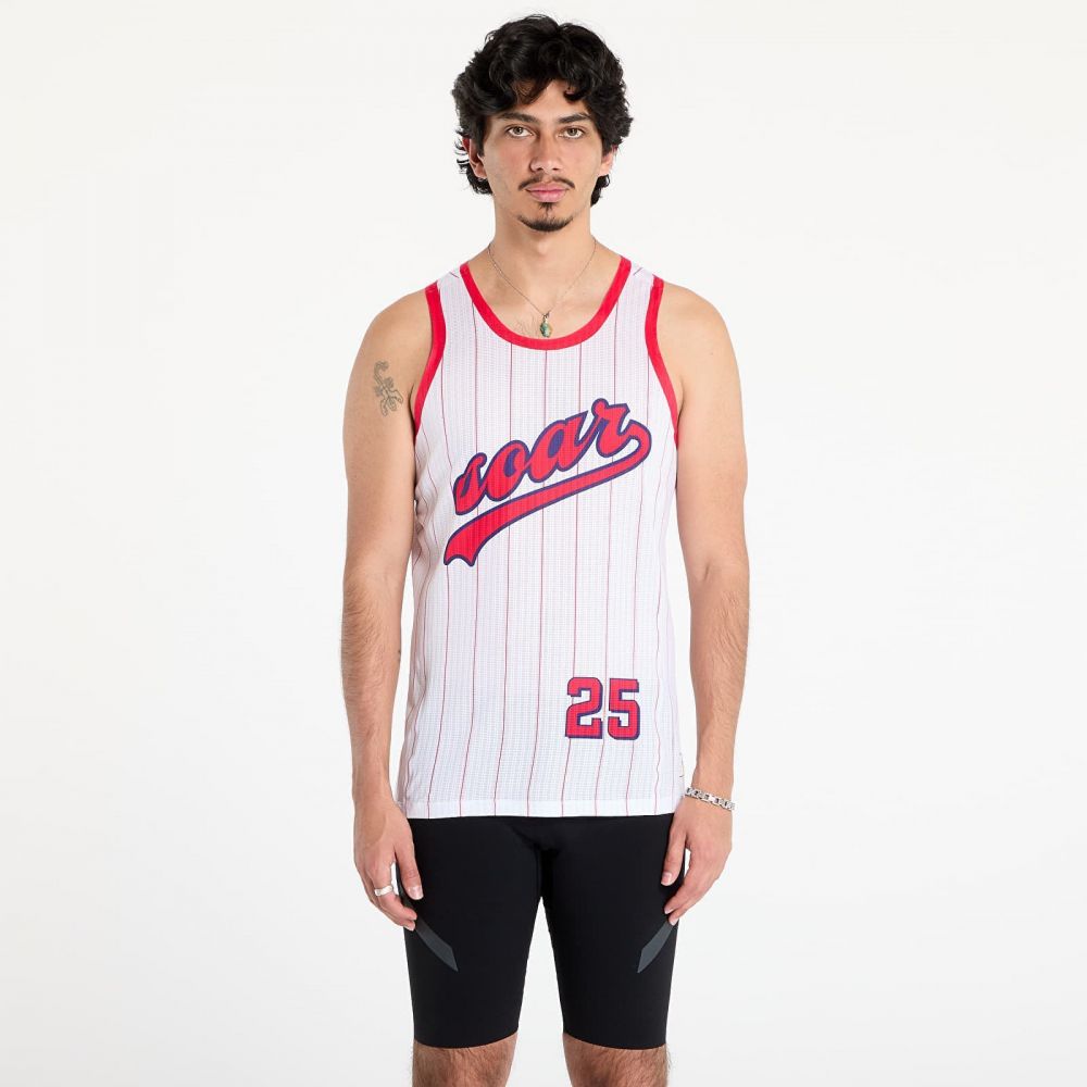 SOAR Men's American Race Vest White/ Red M
