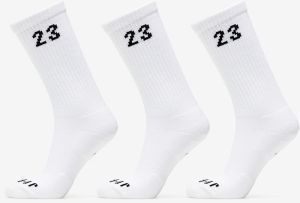 Jordan Essentials Crew Socks 3-Pack White/ Black S