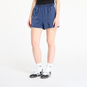adidas Originals Pin-stripe Satin Shorts Night Indigo XS