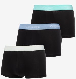 Calvin Klein Cotton Stretch Low Rise Trunk 3-Pack Black L