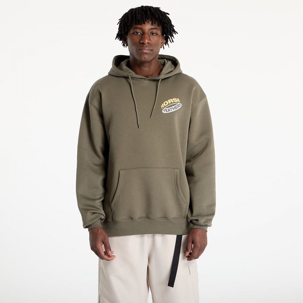 Mikina Horsefeathers Orbit Sweatshirt Burnt Olive L