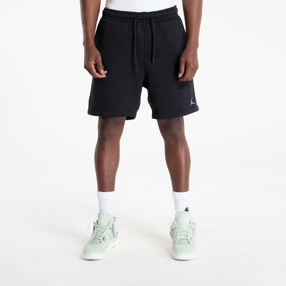 Jordan Brooklyn Fleece Men's Shorts Black/ White XL