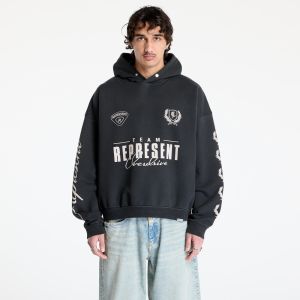 Mikina REPRESENT World Championship Hoodie Stained Black L