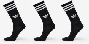 adidas 3-Stripes High Crew Socks 3-Pack Black/ Lucid Red/ Lucid Blue XL