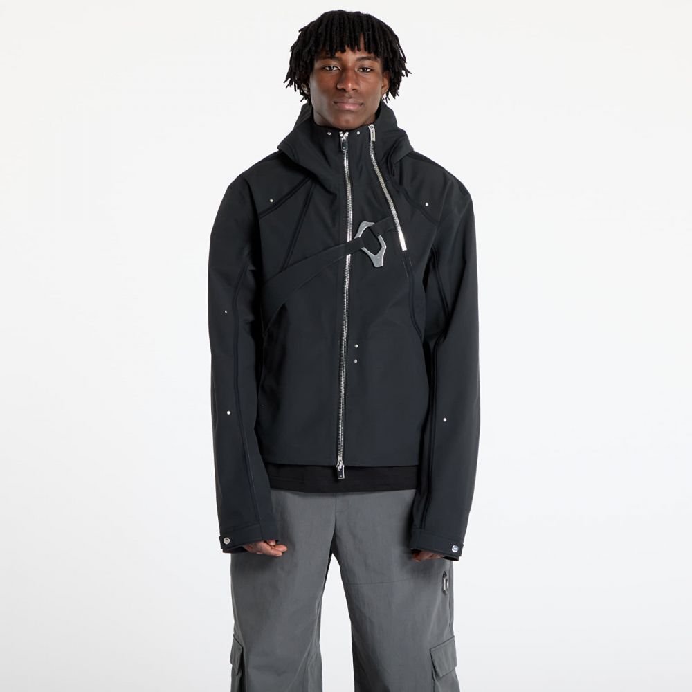 Bunda HELIOT EMIL Moire Technical Jacket Black 48