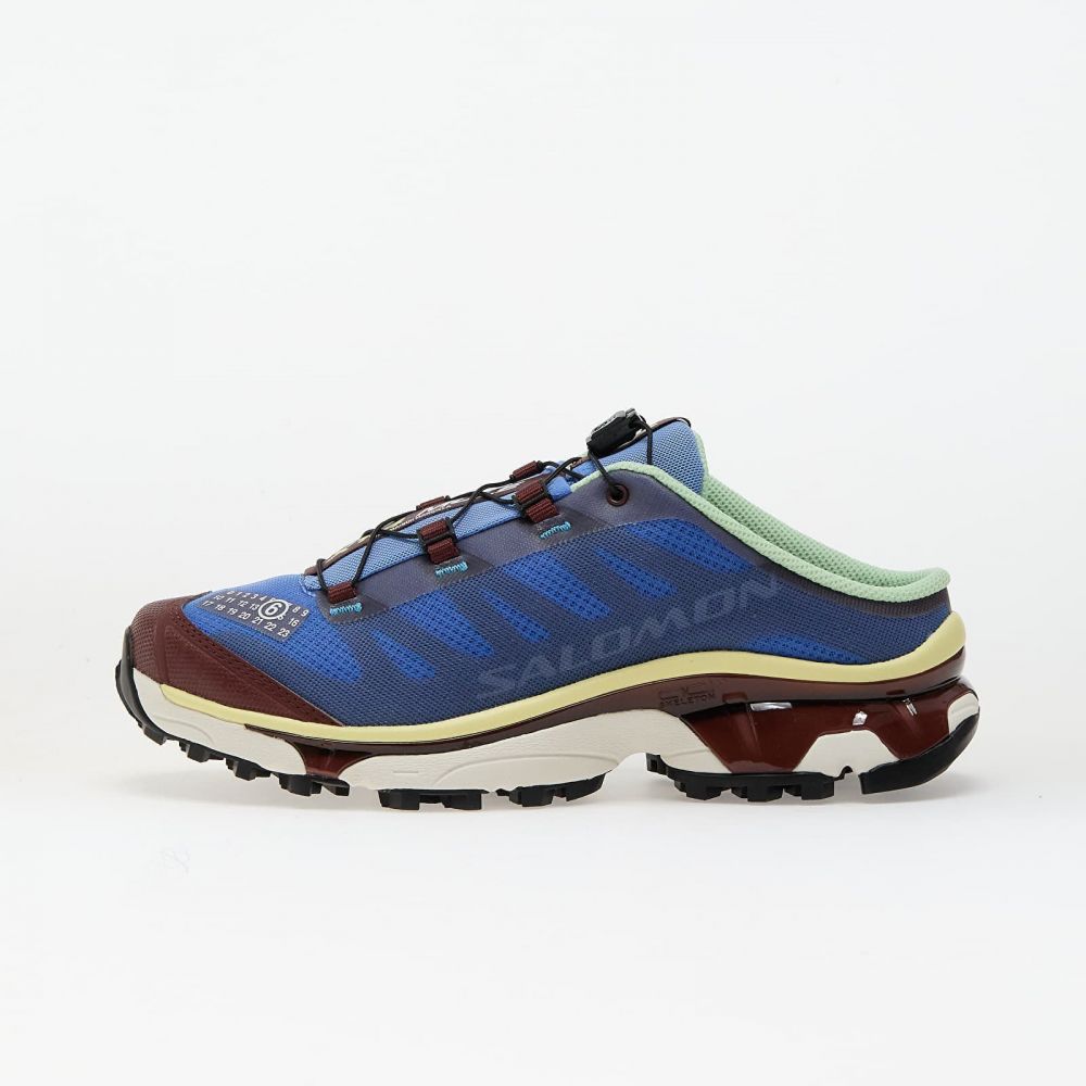 Tenisky MM6 x Salomon XT-4 Mule Ultramarine/ Rum Raisin/ Yellow Irirs EUR 46