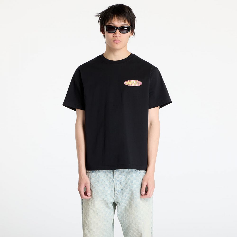 Tričko Awake NY Les Everyday Tee Black L