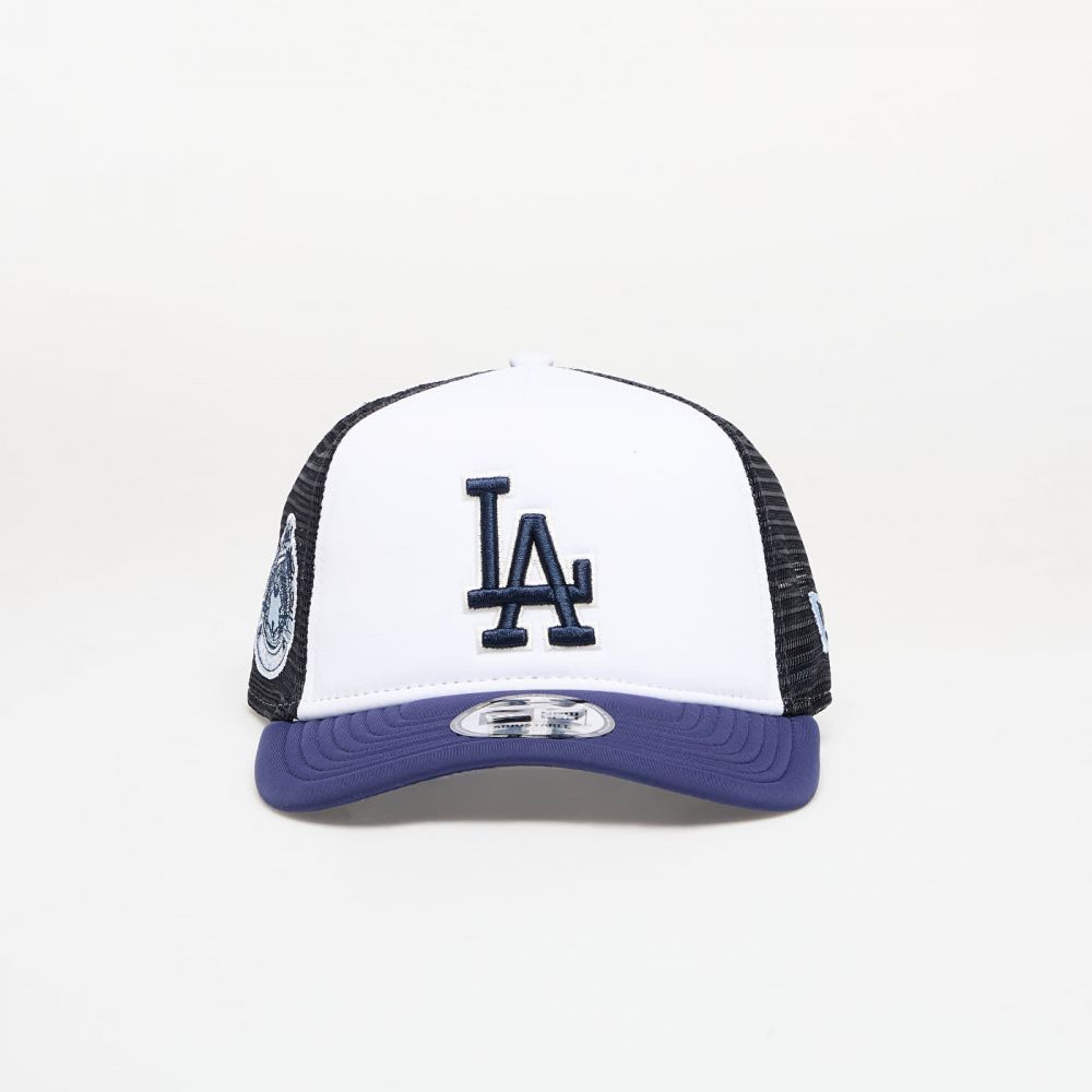 Šiltovka New Era LA Dodgers MLB World Series 9FORTY E-Frame Trucker Adjustable Cap Navy/ White Universal