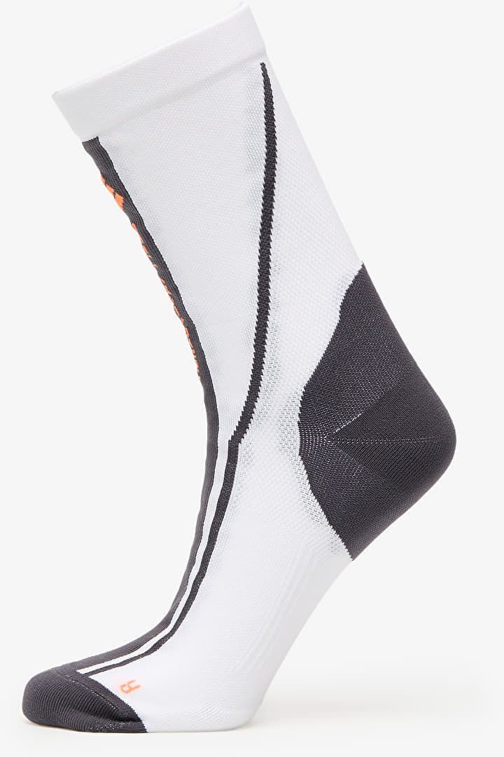 adidas x Stella McCartney Crew Socks White/ Utility Black/ App Signal Orange M