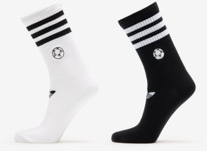 Ponožky adidas Football Crew Socks 2-Pack White/ Black S