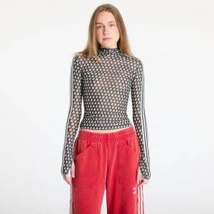 Tričko adidas x Avavav Mesh Aop Top Black/ Black XS