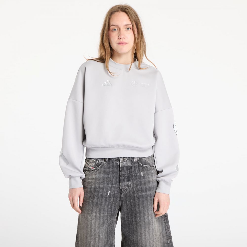 Mikina adidas x Mercedes AMG Silver Sweatshirt Grey Two L