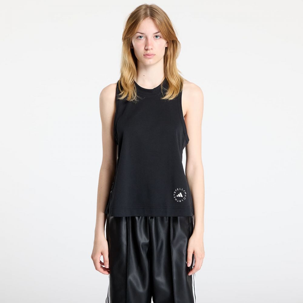 adidas x Stella McCartney Logo Tank Top Black L