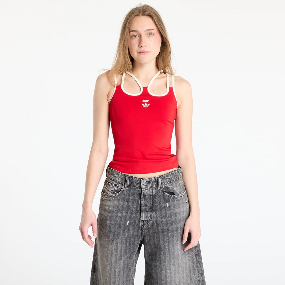 adidas x Avavav Strap Tank Top Red/ Better Scarlet L