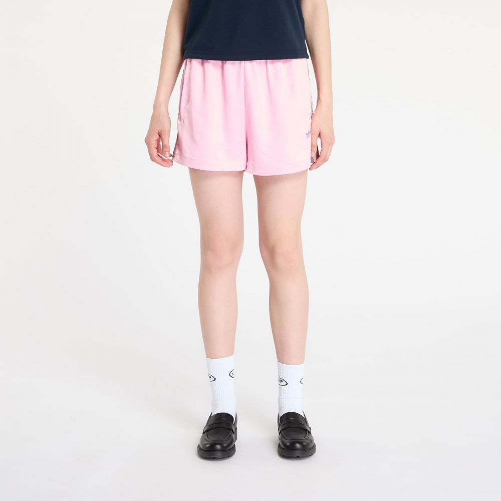 adidas Originals Pin Stripe Satin Shorts True Pink M