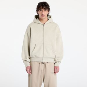 Mikina Fear of God Essentials Classic Full Zip Hoodie Heather Stone XXS