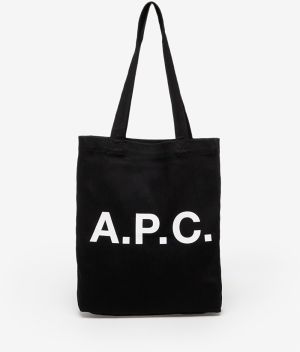 Taška A.P.C. Tote Bag Black Universal