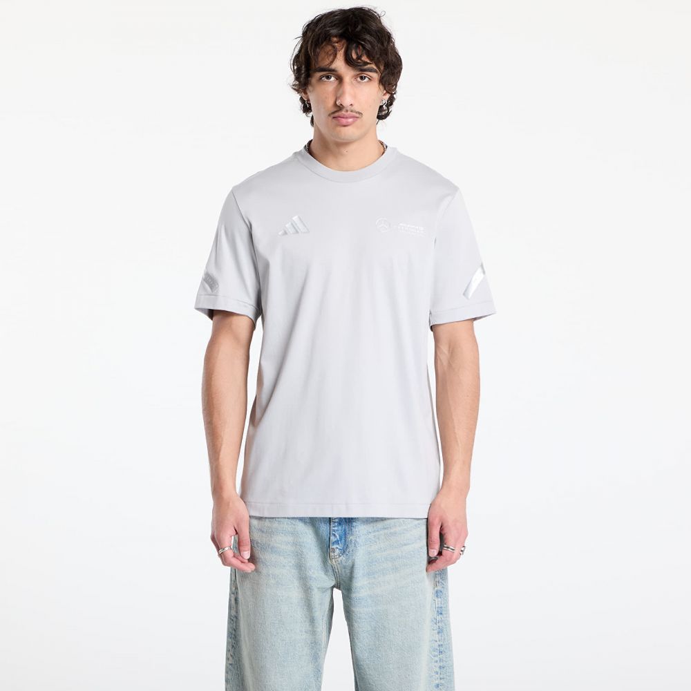 Tričko adidas x Mercedes AMG Silver Tee Grey Two L