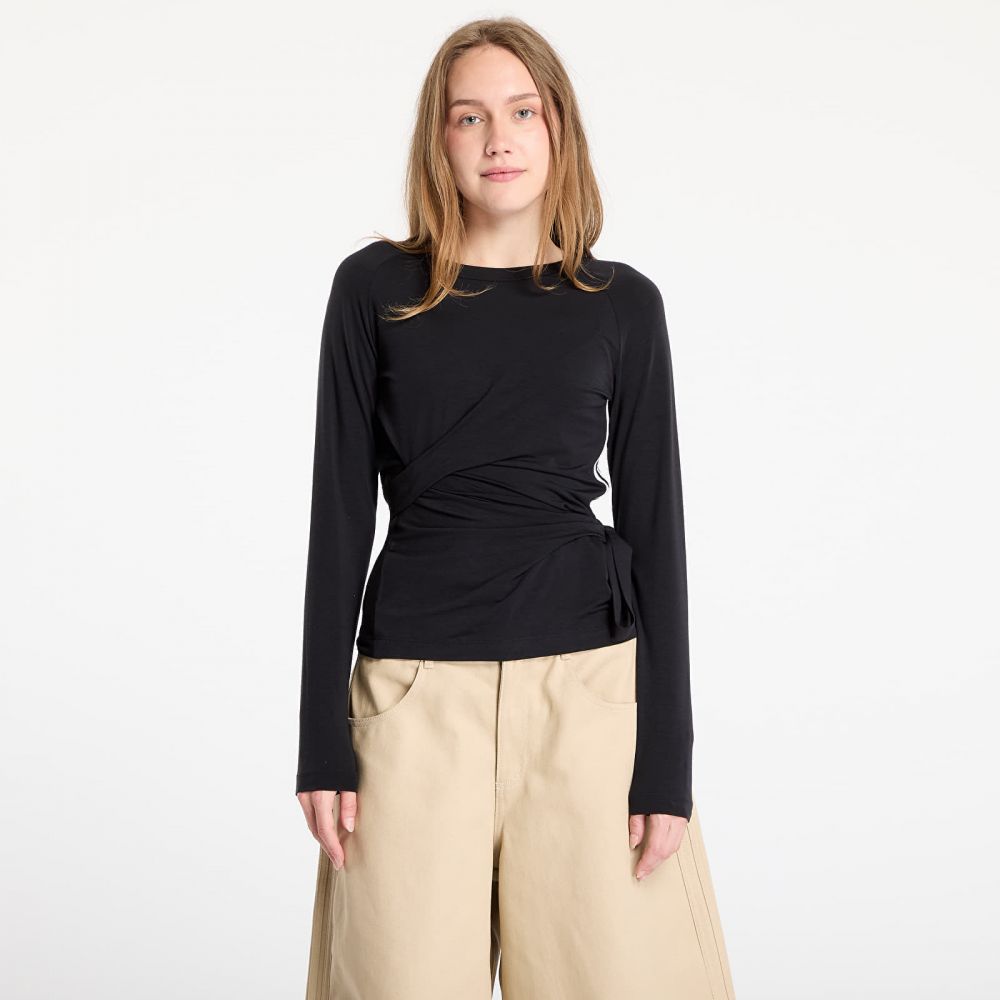 Tričko Y-3 Long Sleeve Long-Sleeve Top Black M