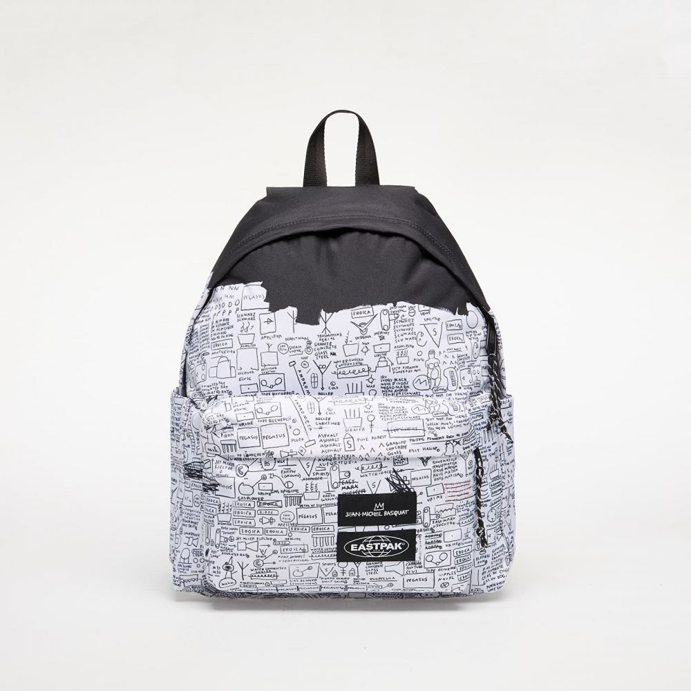 Eastpak x Basquiat Day Pak'r Pegasus Backpack Black/ White 24 l