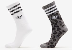 adidas Leo Crew S 2-Pack Carbon/ Black L