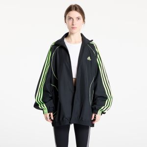 Bunda adidas Teamgeist Adicolor Oversized Woven Track Top Black/ Night Indigo XS