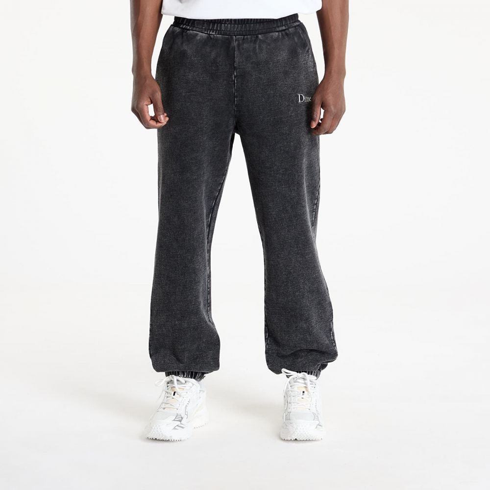 Kalhoty DIME Classic French Terry Sweatpants Faded Black L