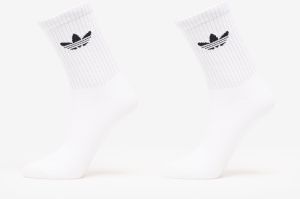 adidas Reflective Crew Socks 2-Pack White/ Reflective Silver S