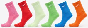 Nike Dri-FIT Everyday Plus Cushioned Training Crew Socks 6-Pack Multi-Color XL