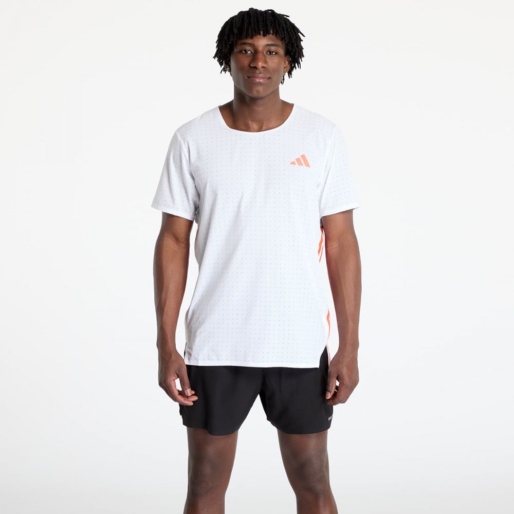 Tričko adidas Adizero Running T-Shirt White XL