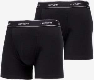 Carhartt WIP Cotton Trunks 2-Pack Black/ Black XS