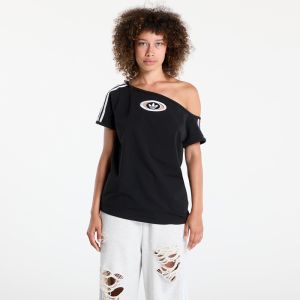 Tričko adidas Originals Campus 2000 Off Shoulder T-Shirt Black XS
