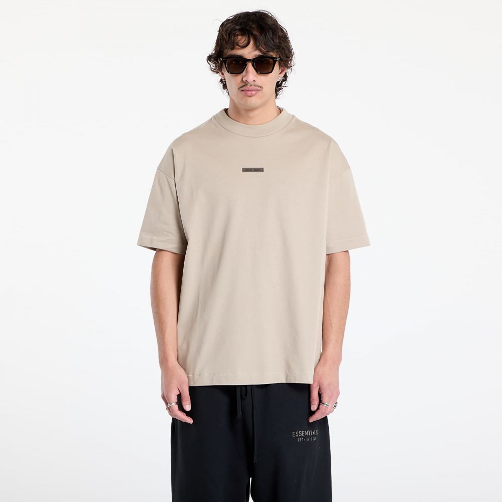 Tričko Fear of God Essentials Classic Short Sleeve Tee Timber L