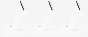 adidas 3 Stripes 1/4 Socks 3-Pack White/ White/ White L