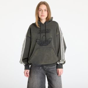 Mikina adidas x Avavav Shoulderless Hoodie Dark Grey/ Carbon M