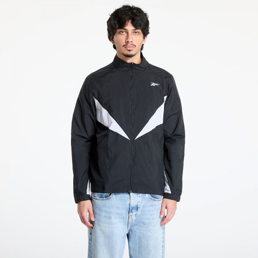 Bunda Reebok Basketball Track Top Black L