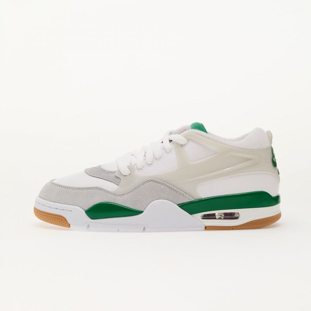 Tenisky Air Jordan 4 Rm White/ Pine Green-Neutral Grey-Wolf Grey-Varsity Red-Gum Dk Brown EUR 45