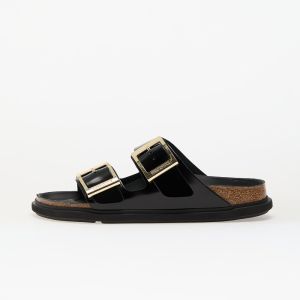 Tenisky Birkenstock Arizona Droplet Buckle Natural Leather Patent High-Shine Black EUR 41