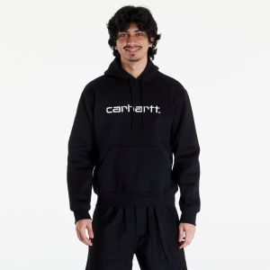 Mikina Carhartt WIP Hooded Carhartt Sweat Black/ White XS