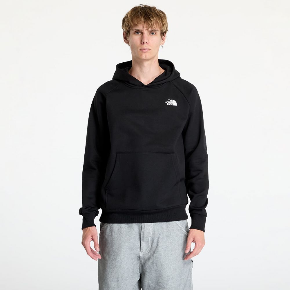 Mikina The North Face Raglan Red Box Hoodie Black M