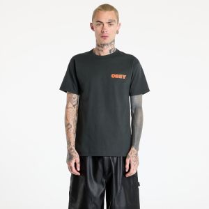 Tričko OBEY Star T-Shirt Vintage Black L