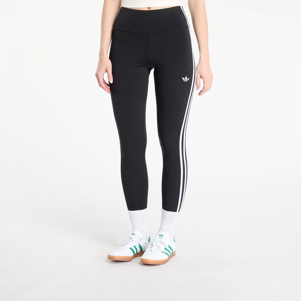Legíny adidas Adicolor 3-Stripes Leggings Black/ White L