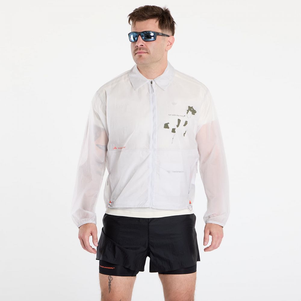 Bunda adidas Adi365 x Hermanos Koumori Running Coach Jacket Grey One/ Black L
