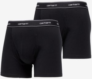 Carhartt WIP Cotton Trunks 2-Pack Black/ Black S