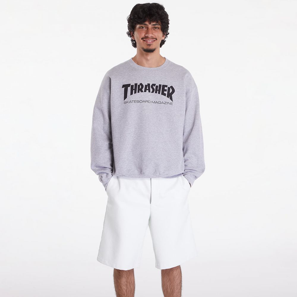 Mikina Thrasher Skate Mag Crewneck Grey M