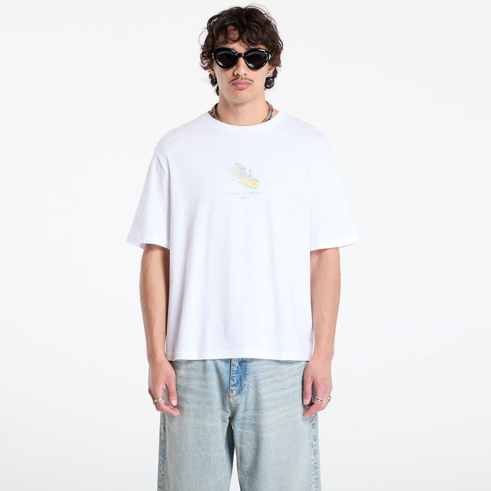 Tričko A.P.C. Jack T-Shirt White L